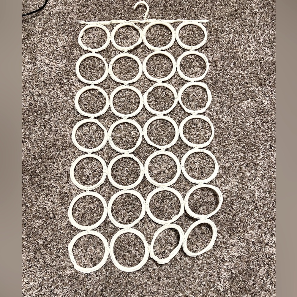 IKEA Hanging Scarf/Wrap/Belt organizer, NWOT